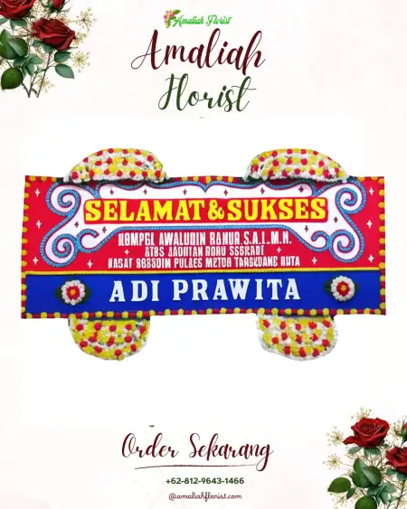 Papan Bunga Ucapan Selamat Setu Kulon